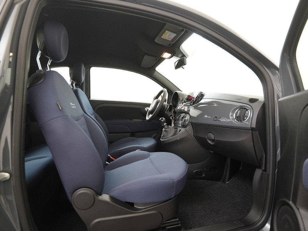 Fiat 500 1.0 Hybrid Cult | Airco | Bluetooth | Zondag Open!, Auto's, Fiat, Voorwielaandrijving, 12 maanden, Stof, Euro 6