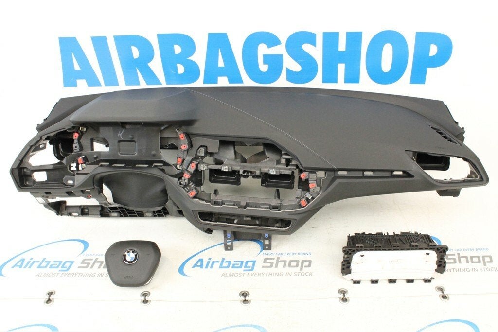 Airbag set Dashboard met witte stiksels BMW 1 serie F40, Gebruikt, Ophalen of Verzenden