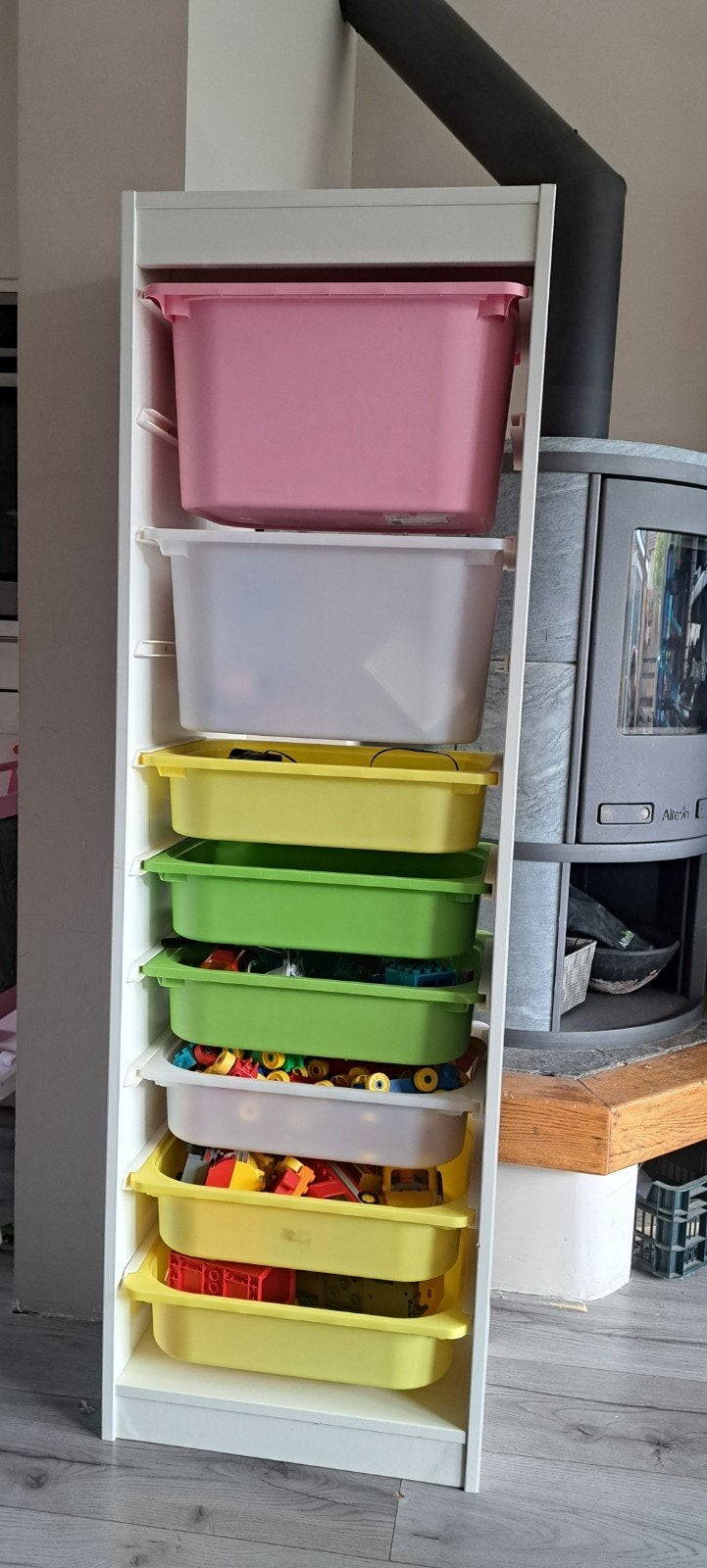 ikea trofast, Ophalen, Gebruikt