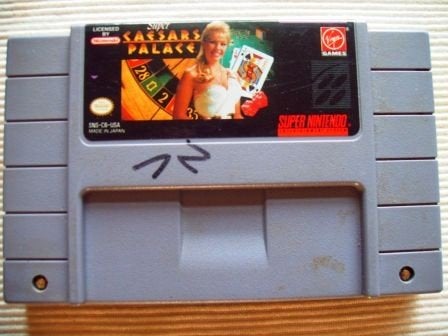 Super Caesars Palace voor de Amerikaanse Super Nintendo, 1 speler, Ophalen of Verzenden, Gebruikt, Vanaf 3 jaar