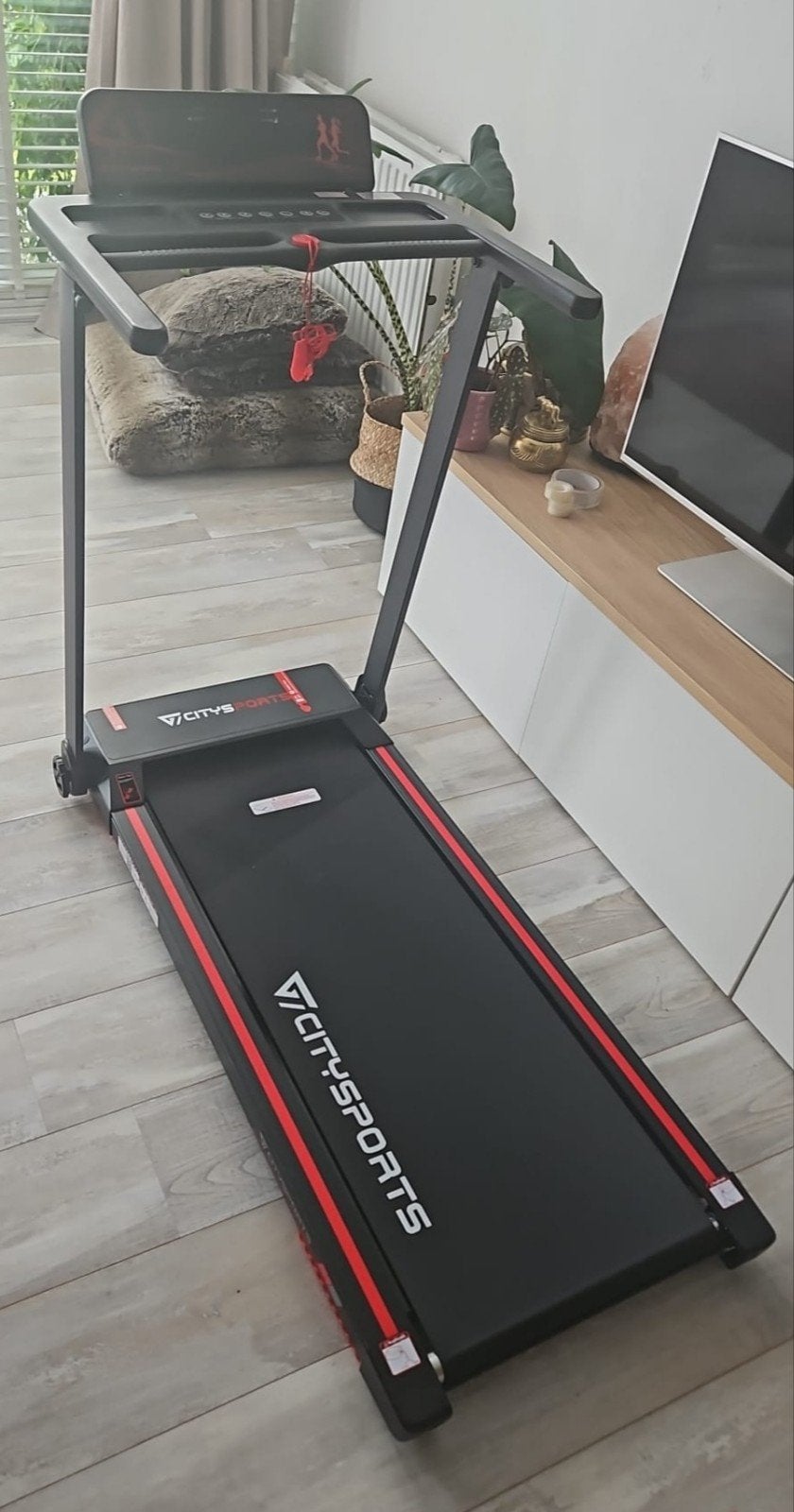Citysports Loopband inklapbaar zo goed als nieuw, Ophalen, Zo goed als nieuw, Loopband