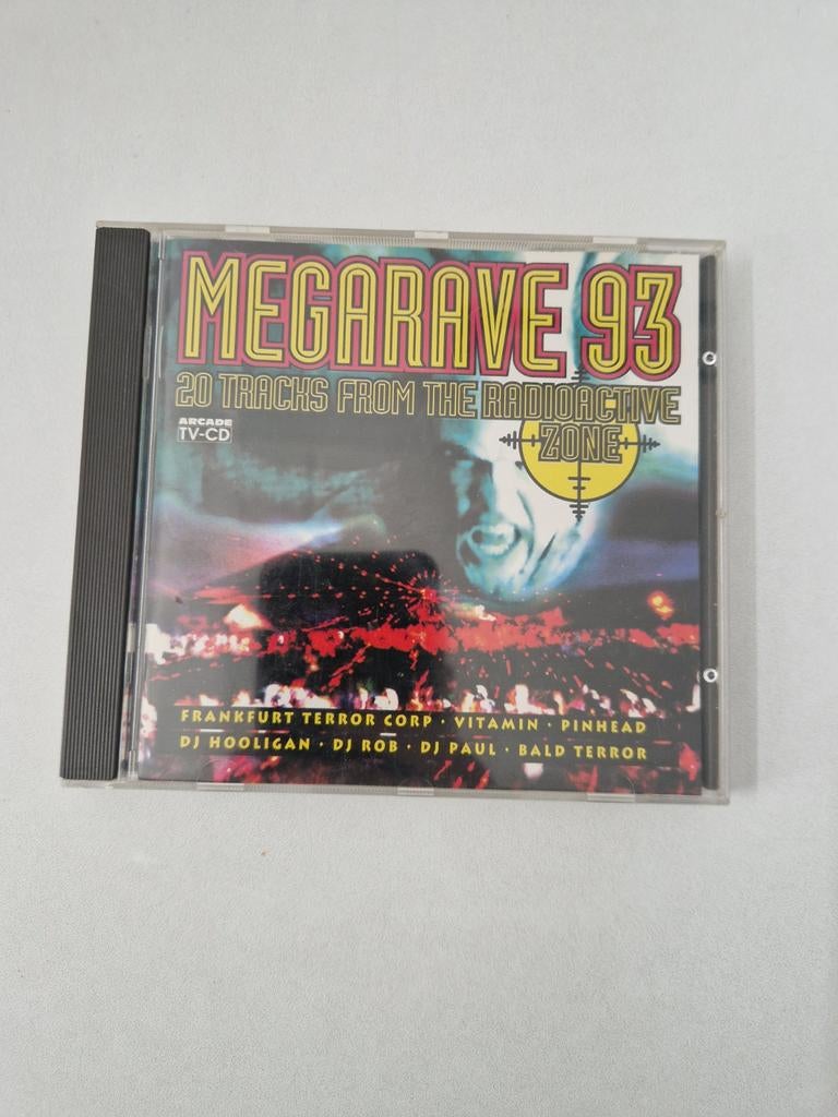 Megarave 1993 hardcore thunderdome, Ophalen of Verzenden, Zo goed als nieuw, Dance Populair