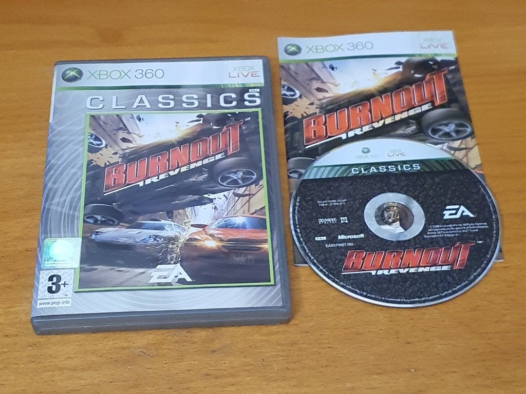 XBOX 360 | Burnout Revenge, Spelcomputers en Games, Games | Xbox 360, Gebruikt, Racen en Vliegen, Ophalen of Verzenden, 3 spelers of meer