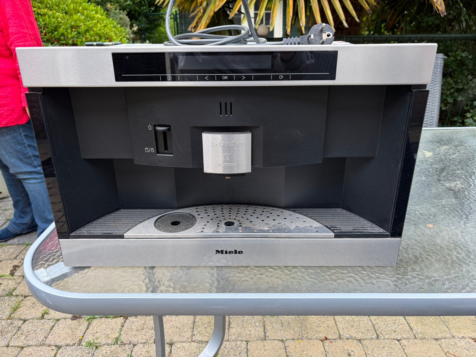 Inbouw koffiemachine, Ophalen, Zo goed als nieuw