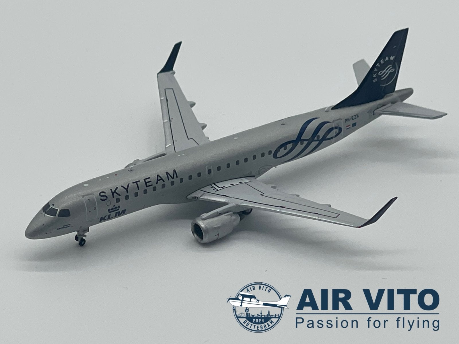 JC Wings ERJ 190 KLM Skyteam 1:400 Diecast Schaalmodel, 2992jb, Schaalmodel, Ophalen of Verzenden, Operations@airvito.com