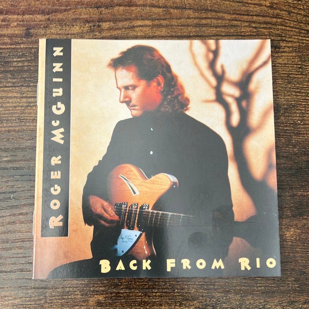 CD Roger McGuinn - Back From Rio, Overige genres, Inclusief doosje, Ophalen of Verzenden, Zo goed als nieuw