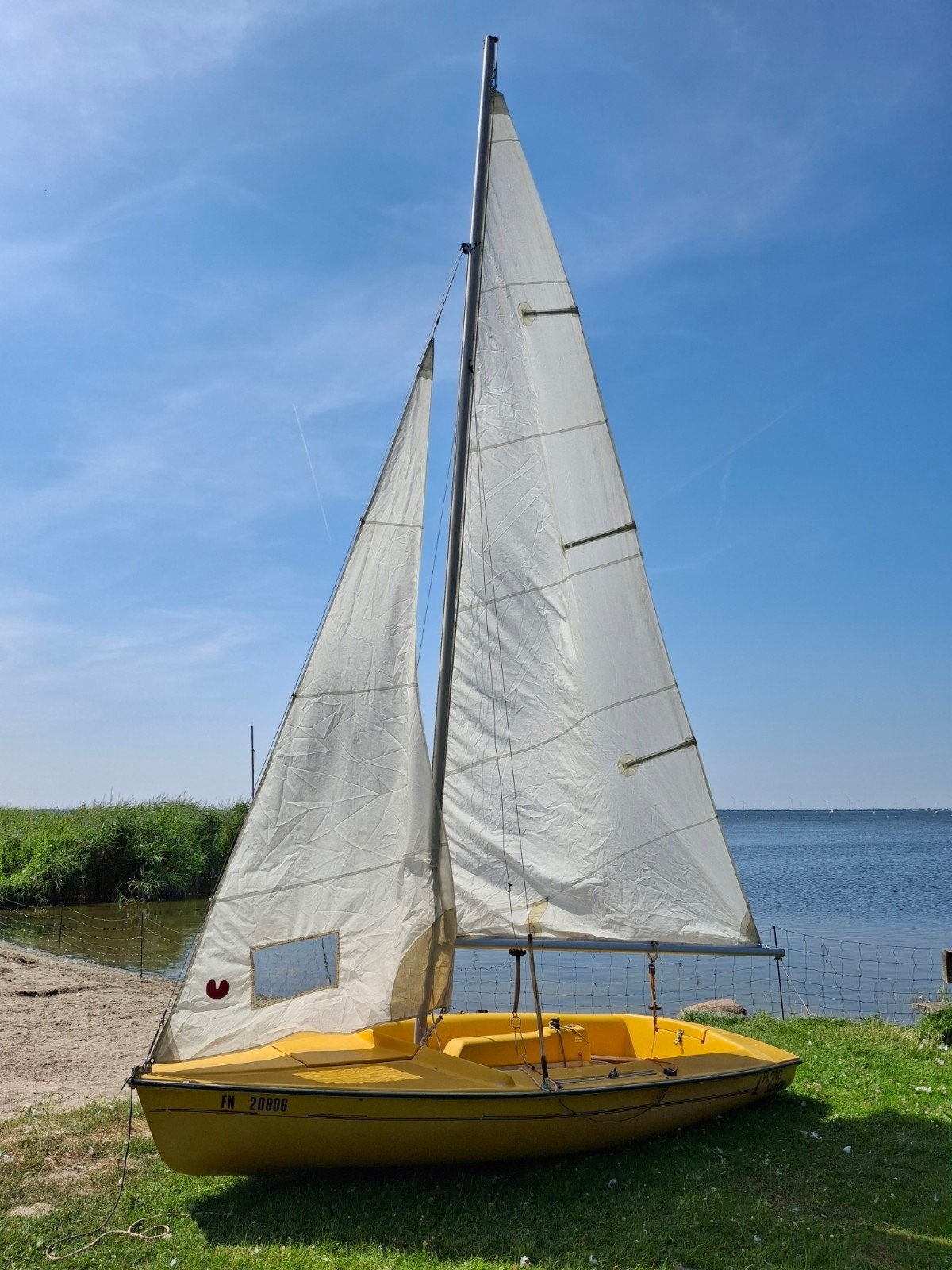 Flying Sailor open zeilboot met trailer, Watersport en Boten, Ophalen, Gebruikt