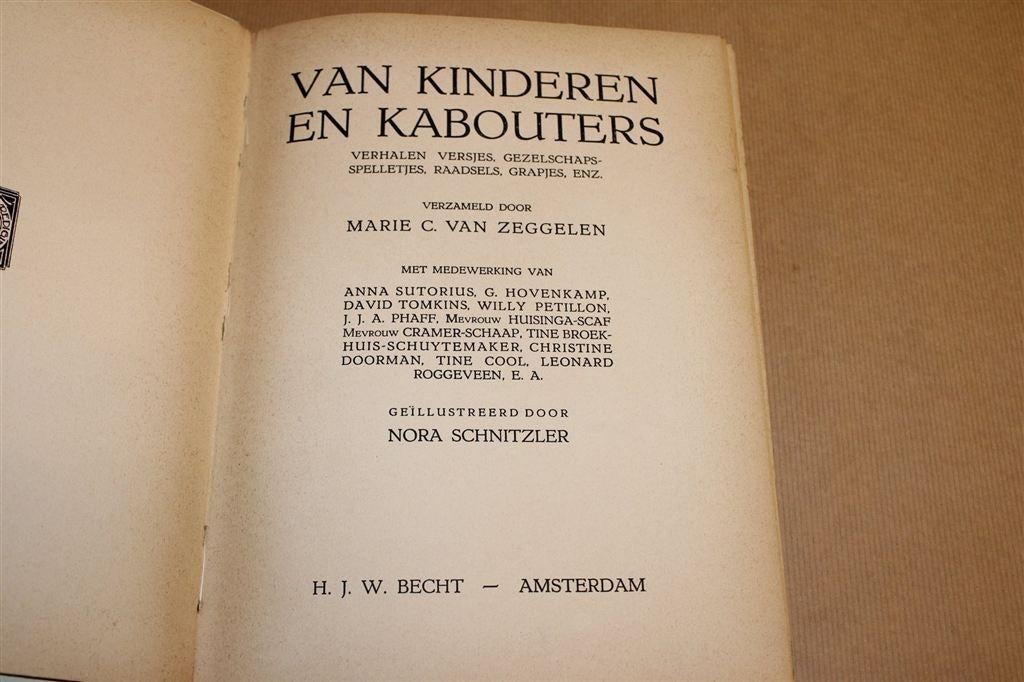 Kinderen & Kabouters [1930] — Verhalen, Versjes & Spelletjes, Ophalen of Verzenden, Gelezen