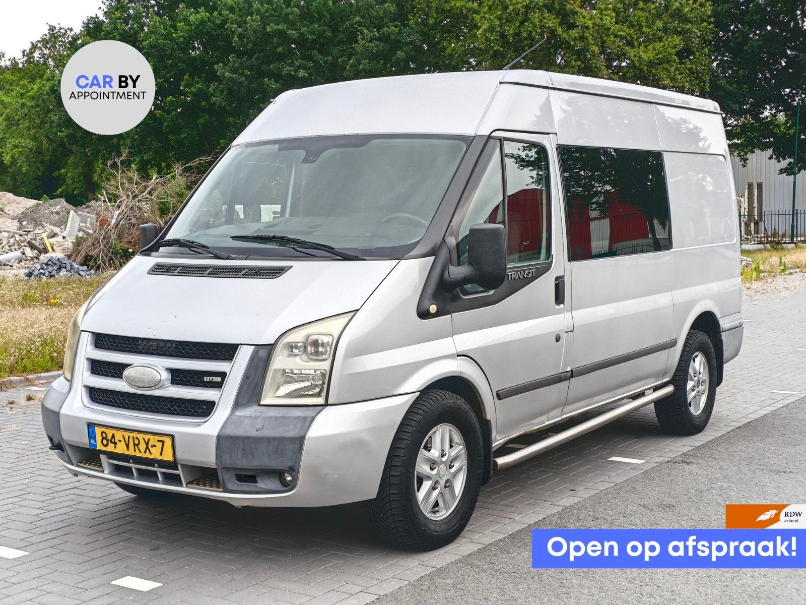 Ford Transit 350M 3.2 TDCI 200PK RWD AIRCO APK RIJDT TOP!, 900 kg, 2800 kg, Bedrijf, Grijs