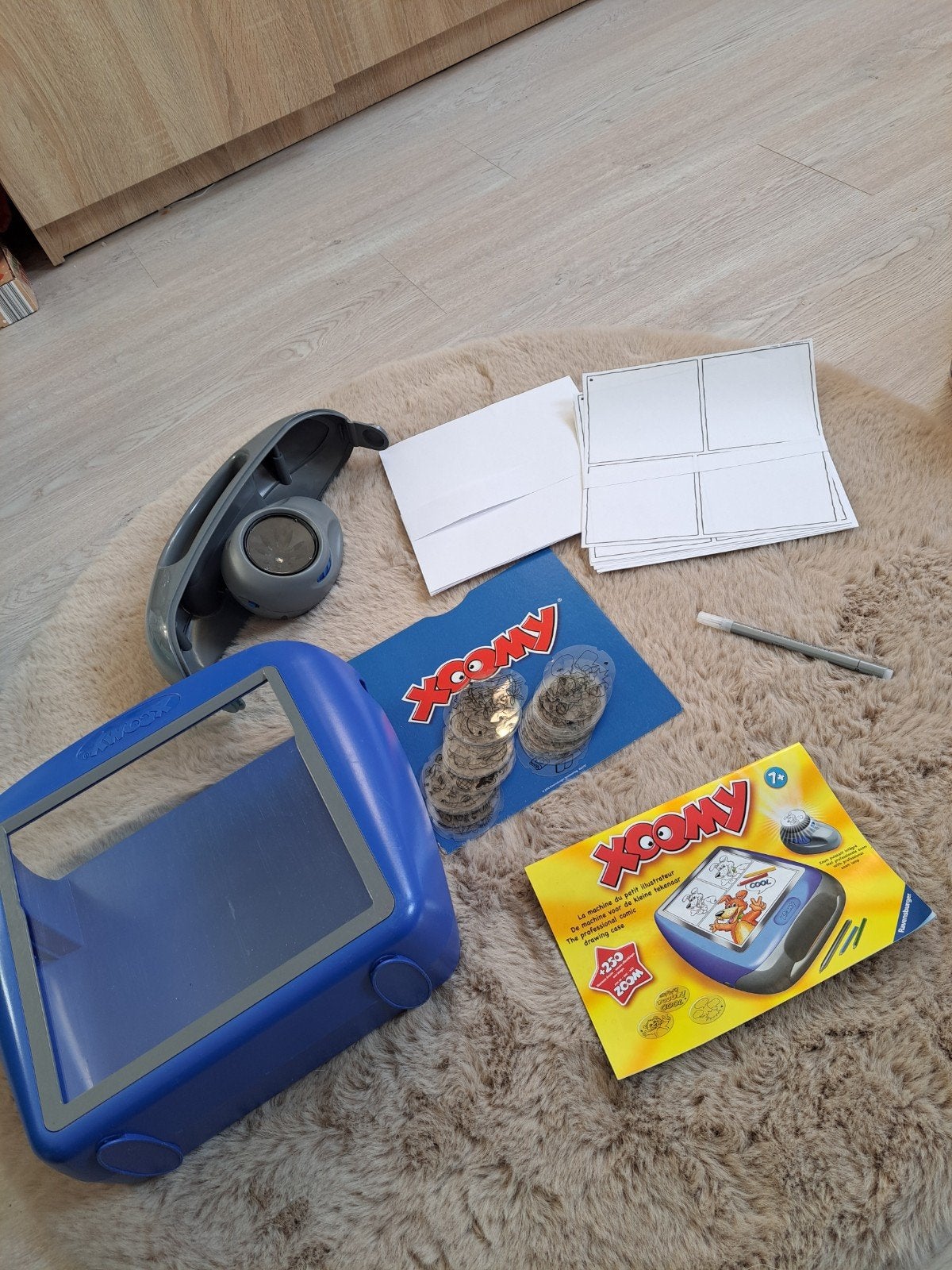Xoomy tekentafel, compleet en vrijwel nieuw, Ophalen of Verzenden, Nieuw, Knutselen, Met licht