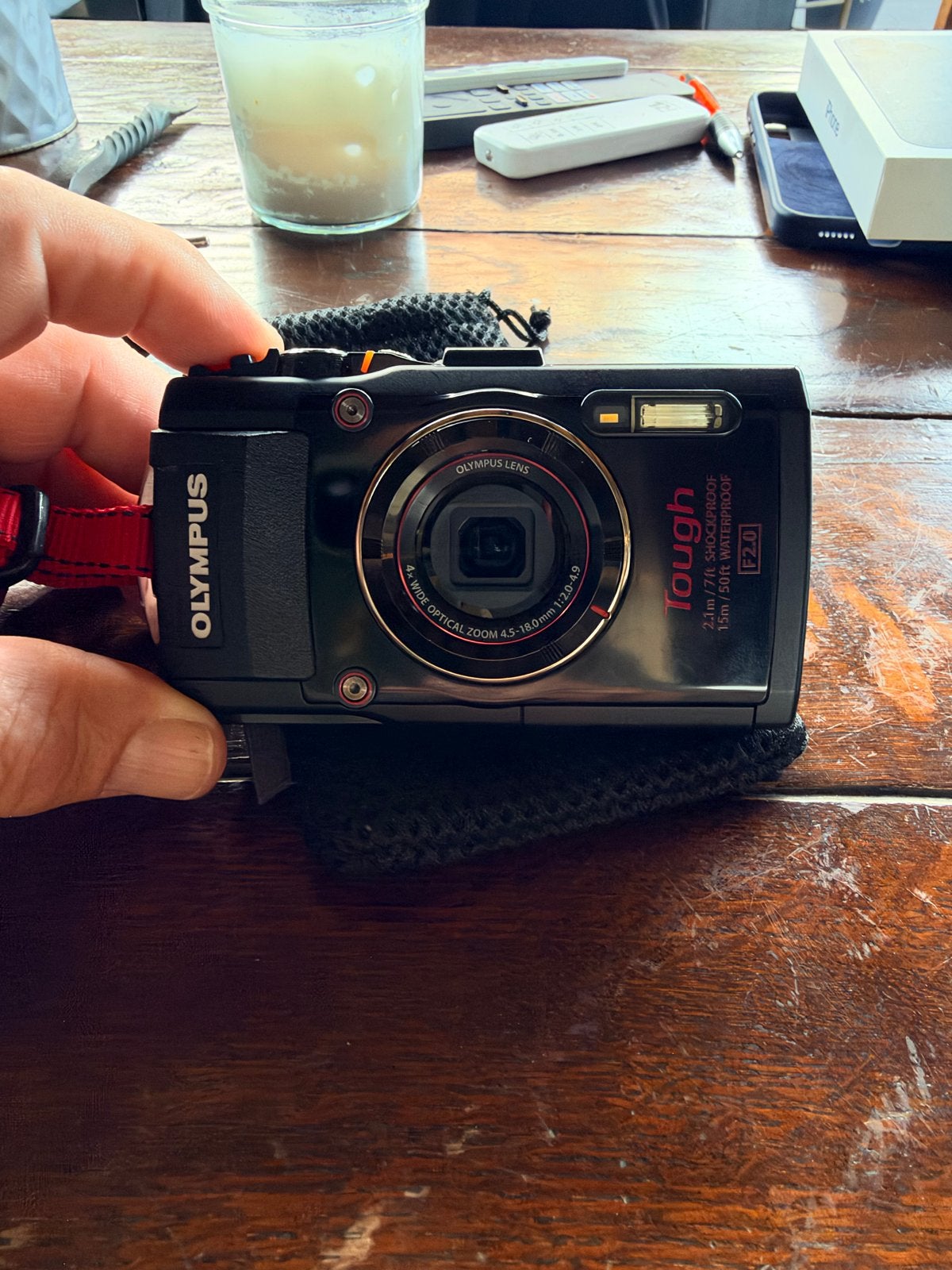 Olympus Tough TG-4 Compactcamera - Robuust en Waterdicht, Gebruikt, Beeldstabilisatie, Ophalen of Verzenden, Olympus