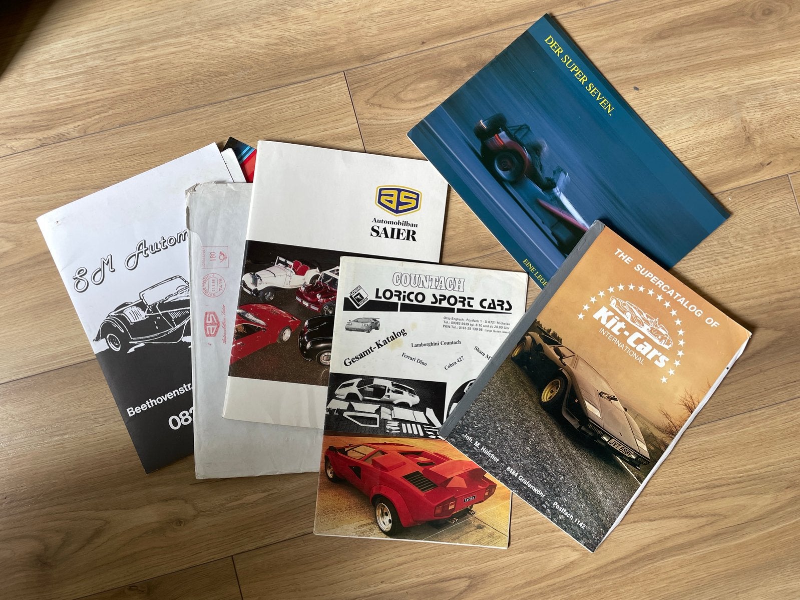 Folders van verschillende kitcars jaren 80, Ophalen of Verzenden, Gelezen, Overige merken