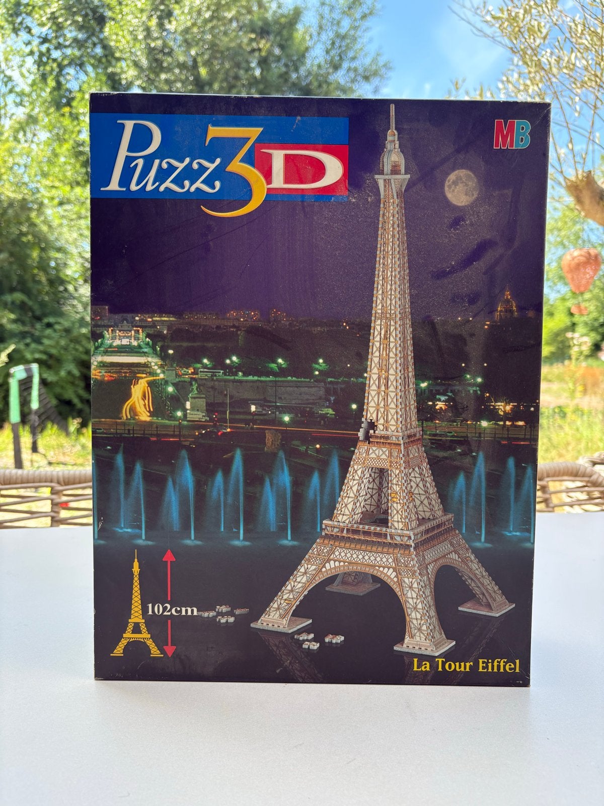 Puzz 3D Eiffeltoren 102cm - La Tour Eiffel, Ophalen, Zo goed als nieuw, Rubik's of 3D-puzzel