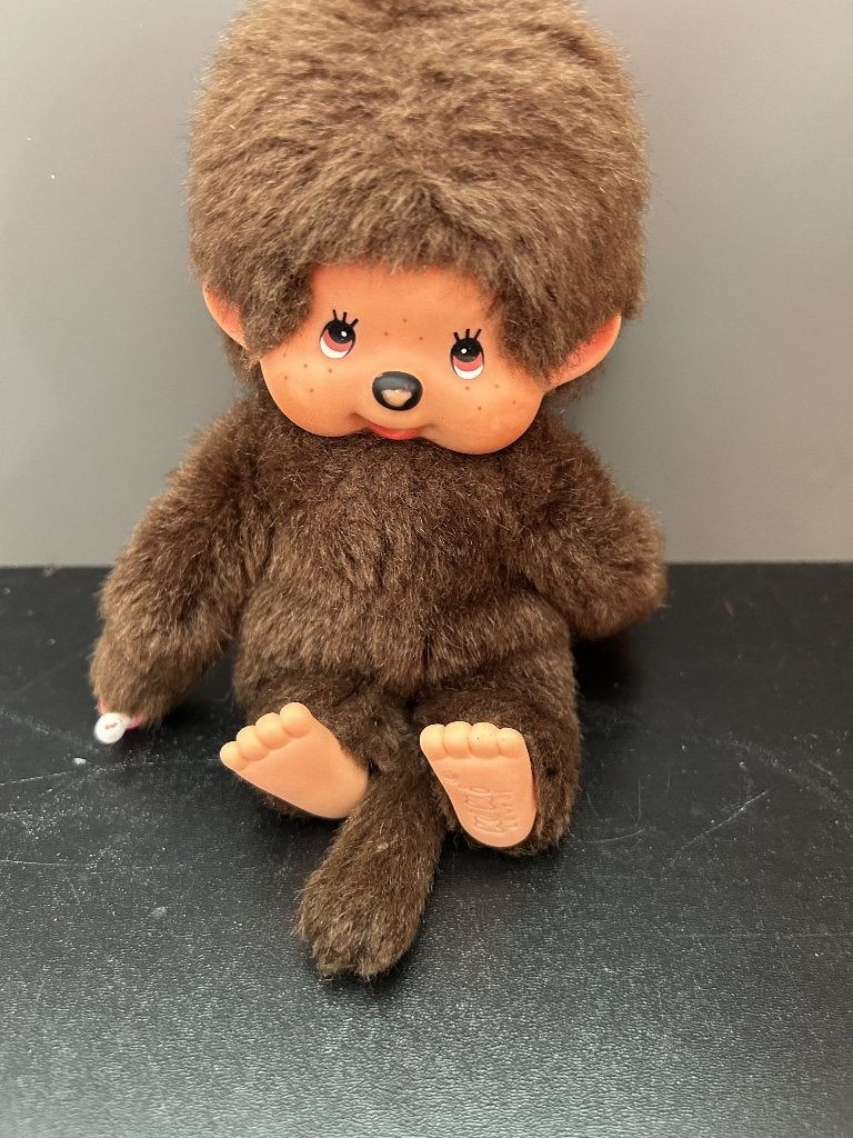 Monchhichi kiki 1974, Ophalen of Verzenden, Gebruikt