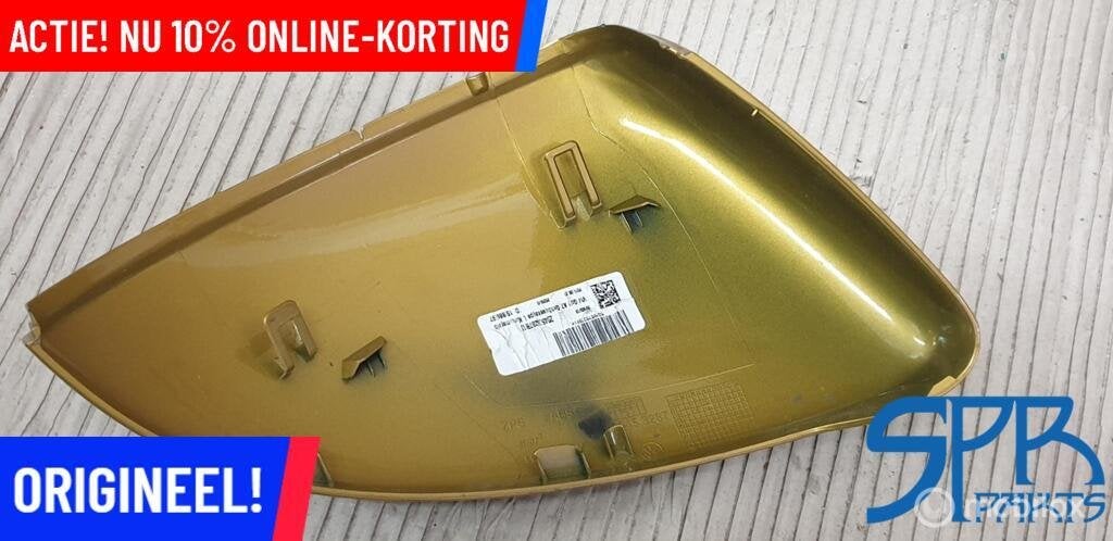 GOLF 7 7.5 FACELIFT Spiegelkap LR1X LINKS 5G0857537E KURKUMA, Volkswagen, Nieuw, Ophalen of Verzenden, Volkswagen