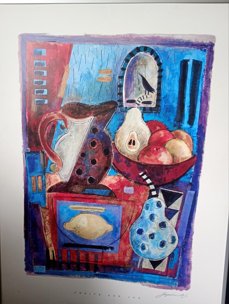 Jacqueline Math Gallery Edition -Fruits and Jug & The Colla, Ophalen of Verzenden