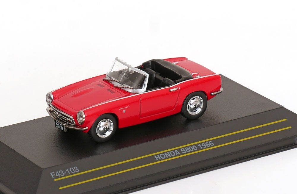 Honda S800 Cabriolet 1966 Rood 1-43 First43 Models, Overige merken, Tschuiten@hotmail.com, Duitsland, Auto