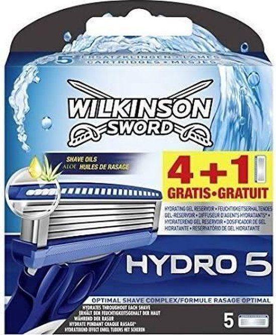 Wilkinson Hydro5 Hydro 5 - 5 Scheermesjes, Sieraden, Tassen en Uiterlijk, Uiterlijk | Gezichtsverzorging, Ophalen, Nieuw, Gehele gezicht