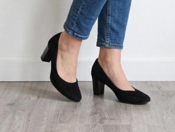 Peter Kaiser - elegante pumps zwart - maat 39, Peter Kaiser, Pumps, Verzenden, Zwart