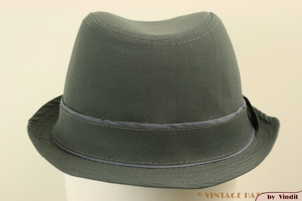 nieuwe hoed Trilby Hawkins groen grijs 58 gratis verzenden, Hoed, Nieuw, Ophalen of Verzenden, 58 of 59 cm (L, 7¼ of ⅜ inch)