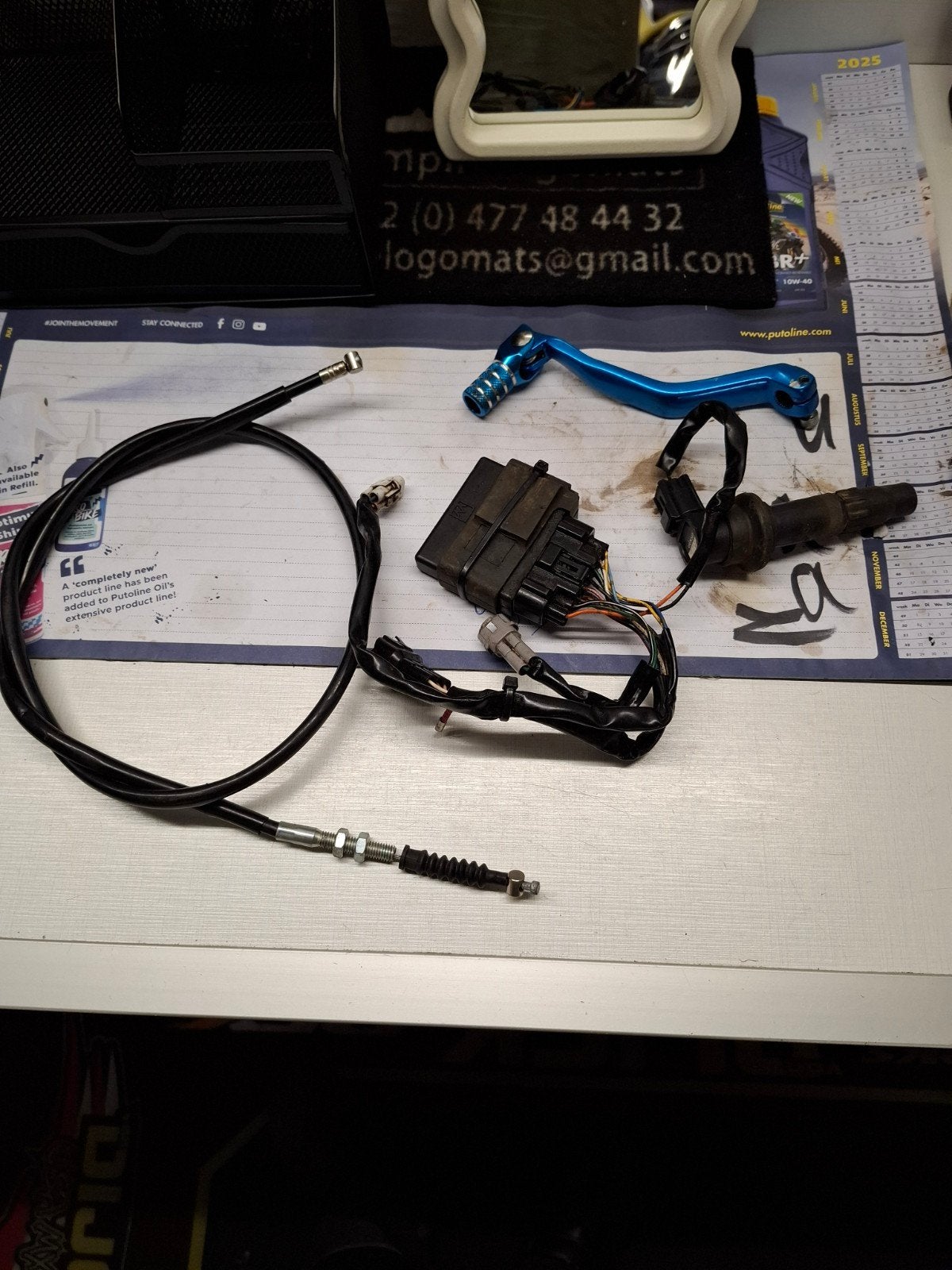 onderdelen yamaha yfz 450 yzf 450, Motoren, Ophalen of Verzenden
