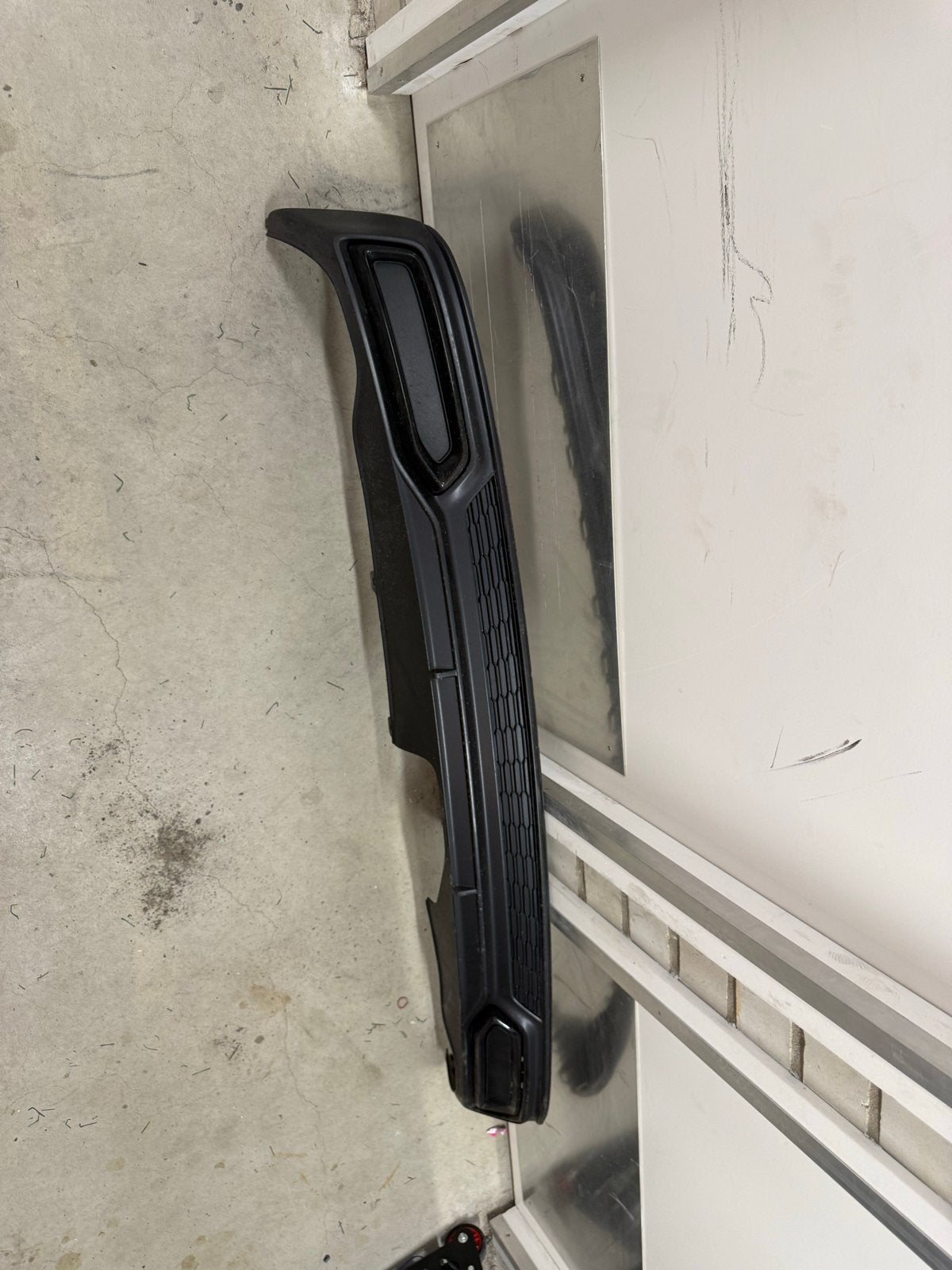 Achterbumper onderlip diffuser Audi A6 Limousine, Gebruikt, Achter, Bumper, Audi