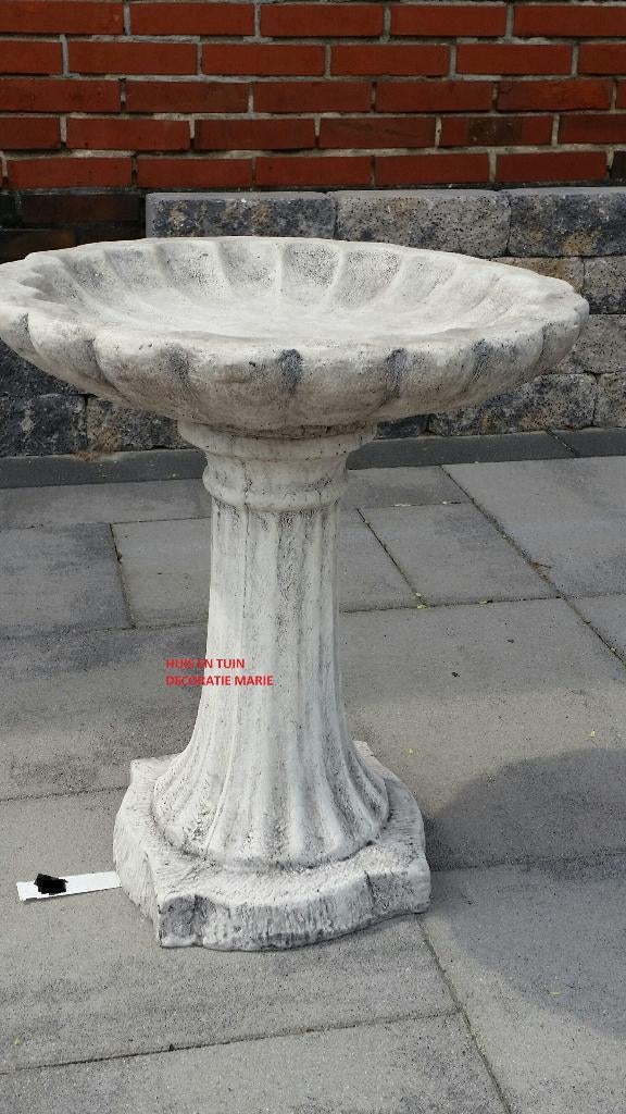 beton / VOGELDRINKBAK / VOGEL / drinkschaal, Ophalen, Huis en tuin decoratie Marie, Nieuw, Peize
