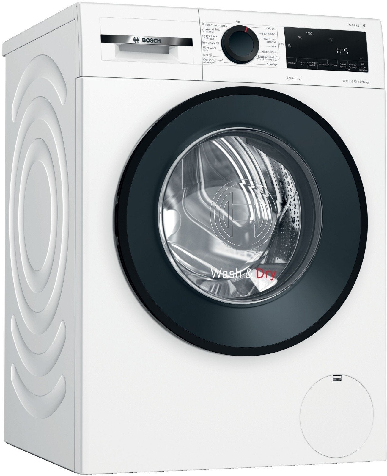 Bosch WNA14420NL wasmachine - Was-droogcombinatie – 9 kg, Witgoed en Apparatuur, 1200 tot 1600 toeren, Handwasprogramma, 8 tot 10 kg