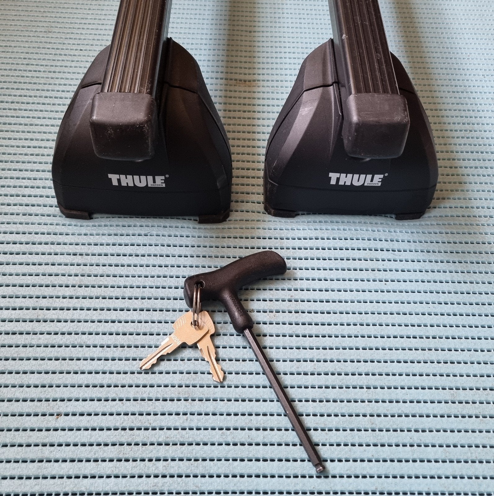 Thule dakdragers Opel Astra ST, Auto diversen, Dakdragers, Ophalen of Verzenden, Zo goed als nieuw
