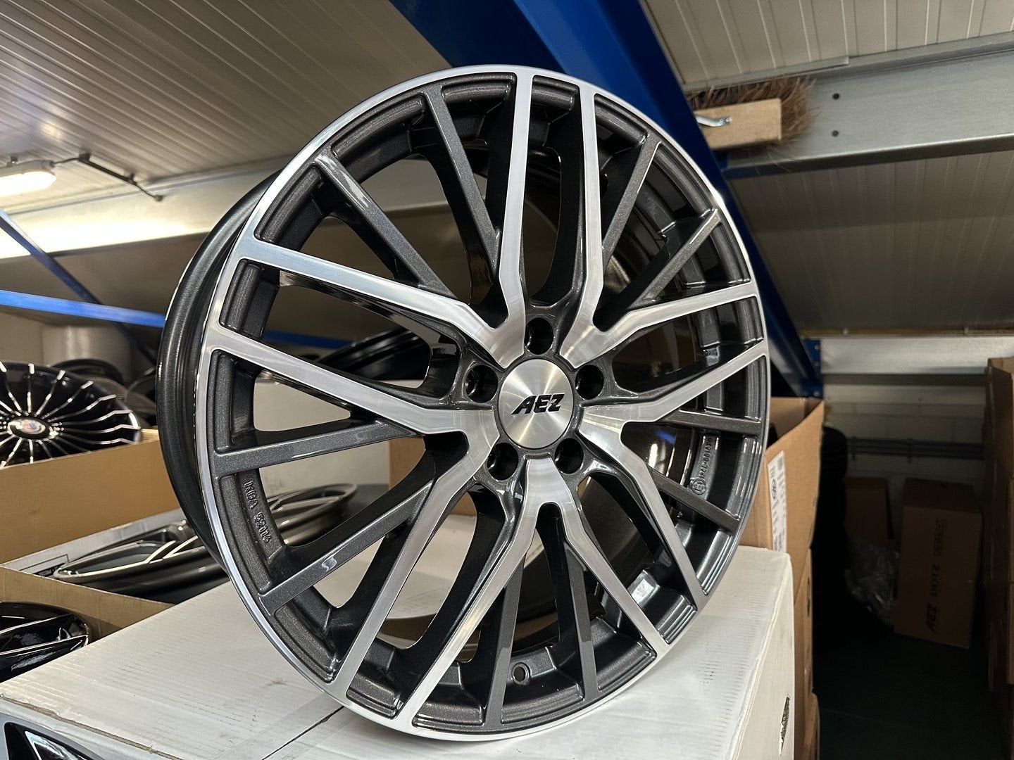 Nieuw 19inch VW Audi Seat BMW Skoda AEZ Style Velgen! 5x112, 19 inch, -, -, Banden en Velgen