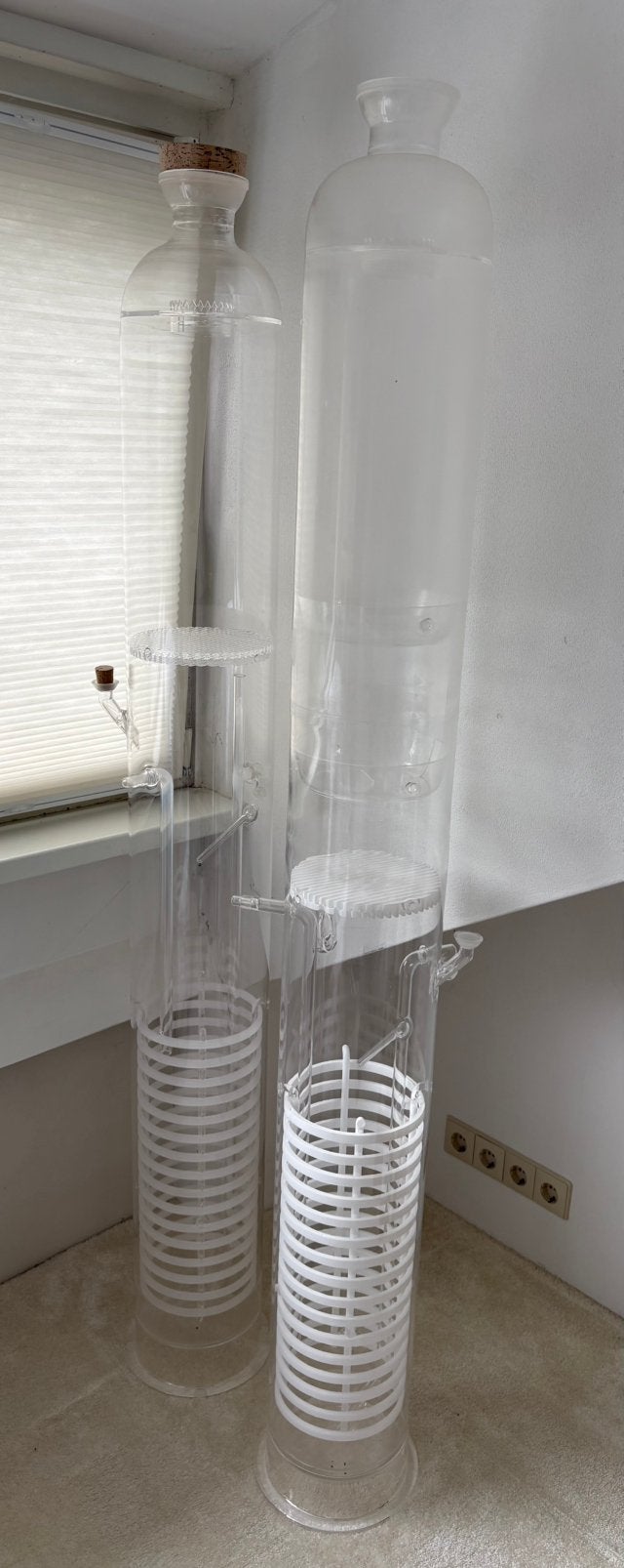 Philips laboratorium glas lab kwarts curiosa, Antiek en Kunst, Ophalen