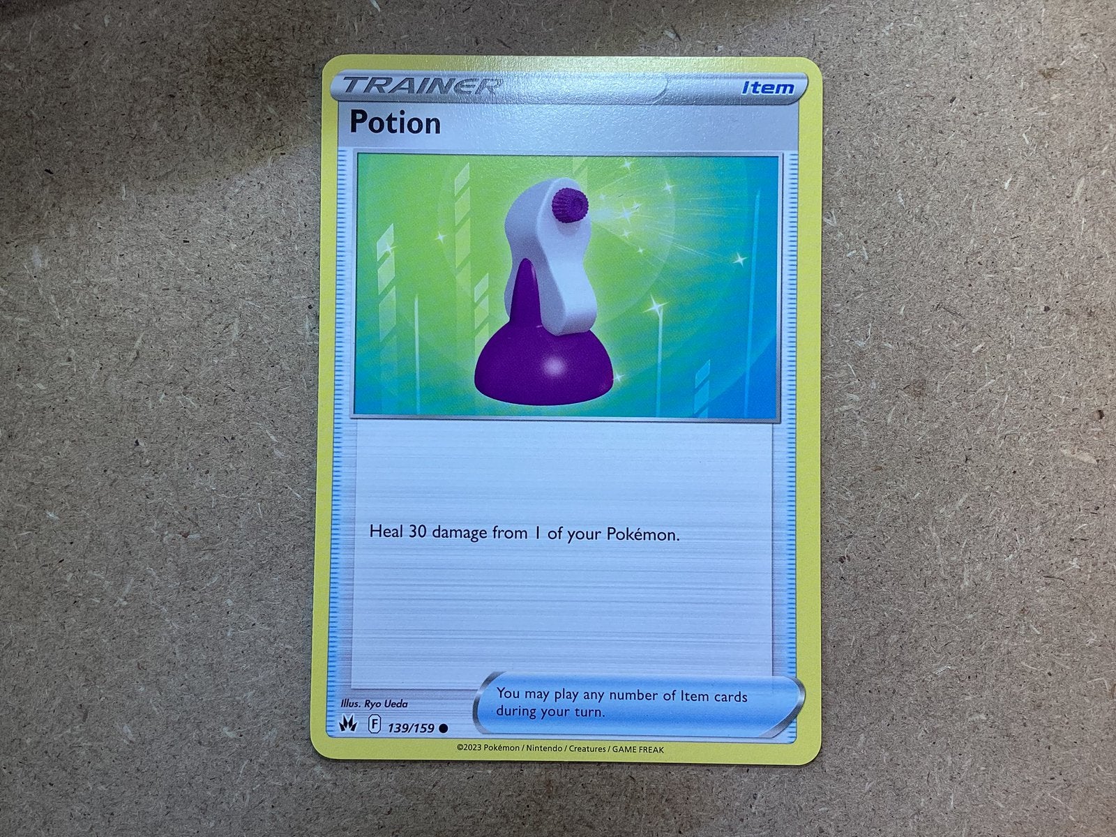 1x Potion [CRZ 139/159] (Near Mint), Ophalen of Verzenden, Zo goed als nieuw, Losse kaart
