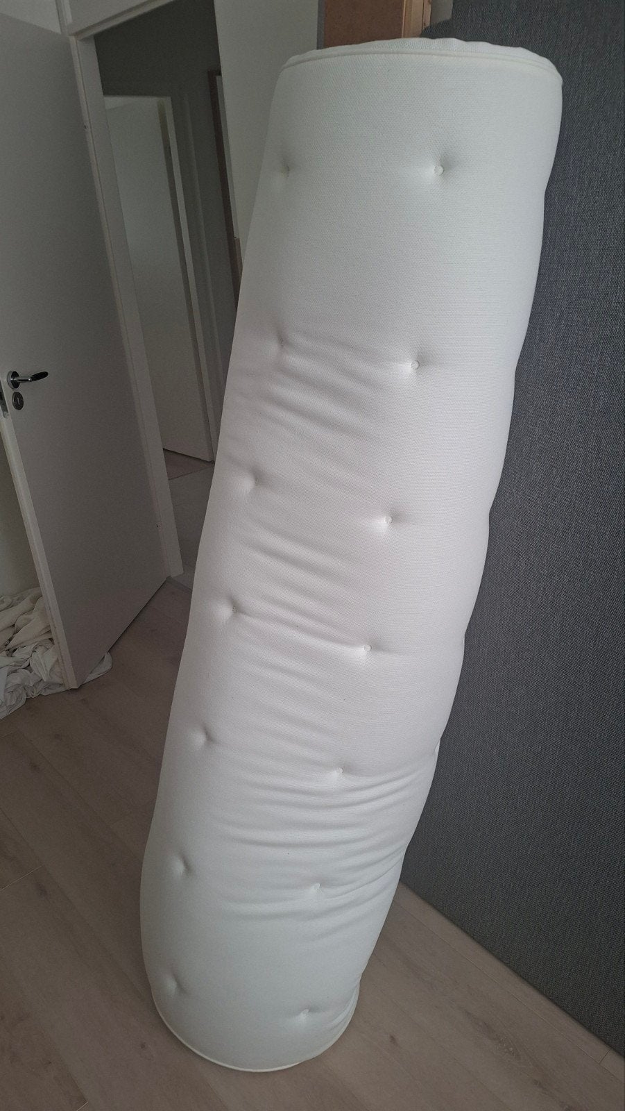 IKEA TUSTNA Matras - Comfortabel en zo goed als nieuw, Ophalen, Eenpersoons, Zo goed als nieuw, Overige maten
