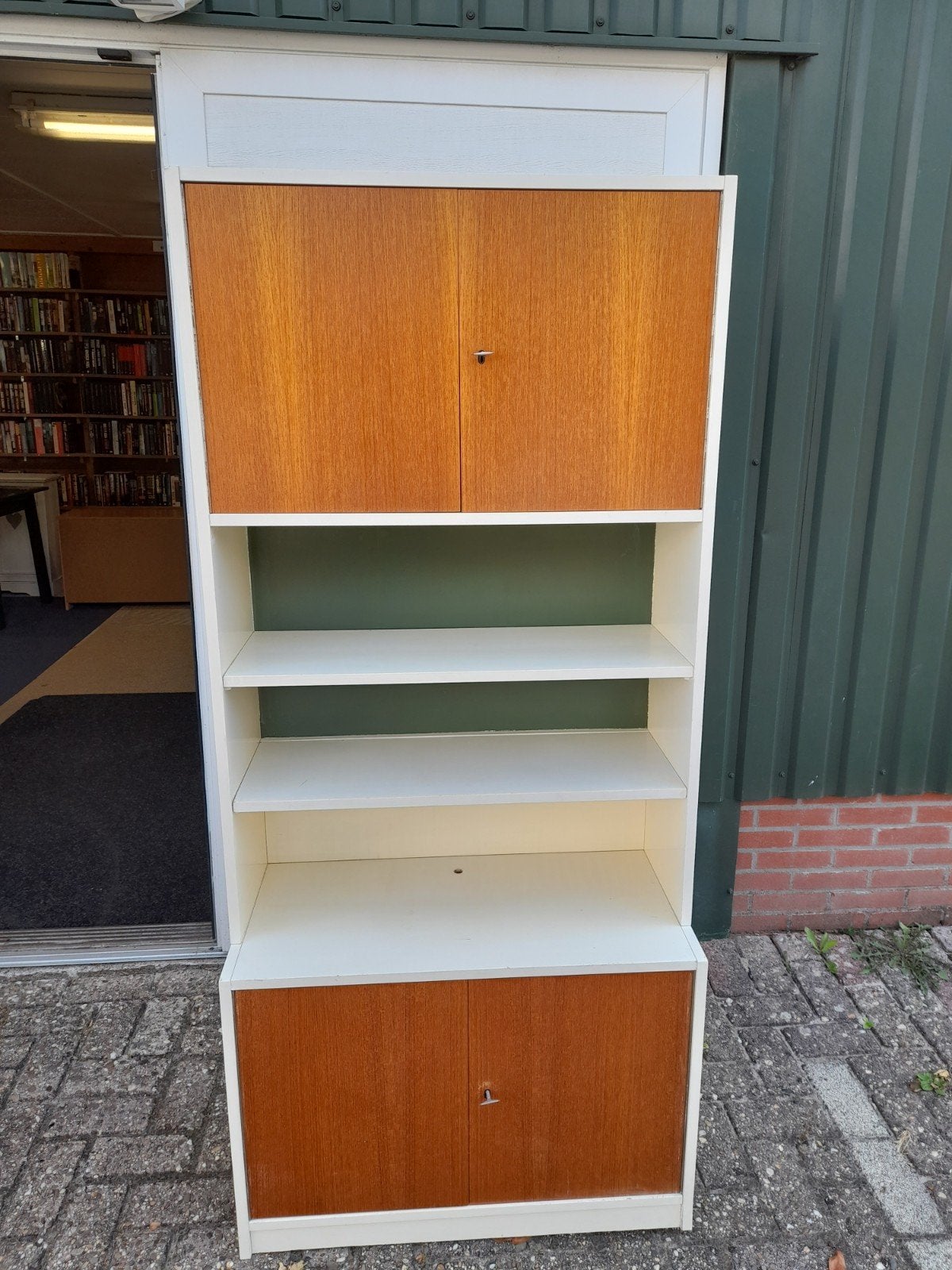 Vintage kast, Ophalen