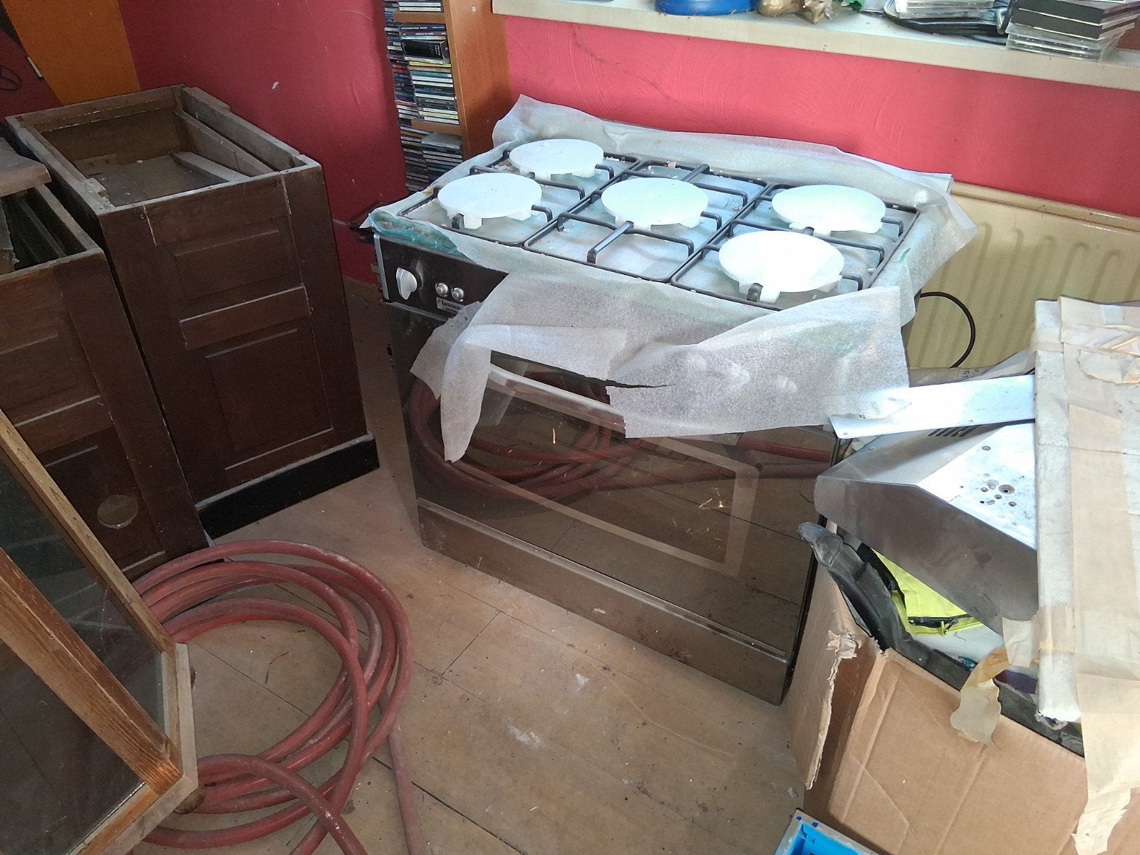 Bestron gasfornuis met oven 80x50x75cm Nooit gebruikt, Witgoed en Apparatuur, Fornuizen, Gebruikt, Minder dan 85 cm, Ophalen of Verzenden