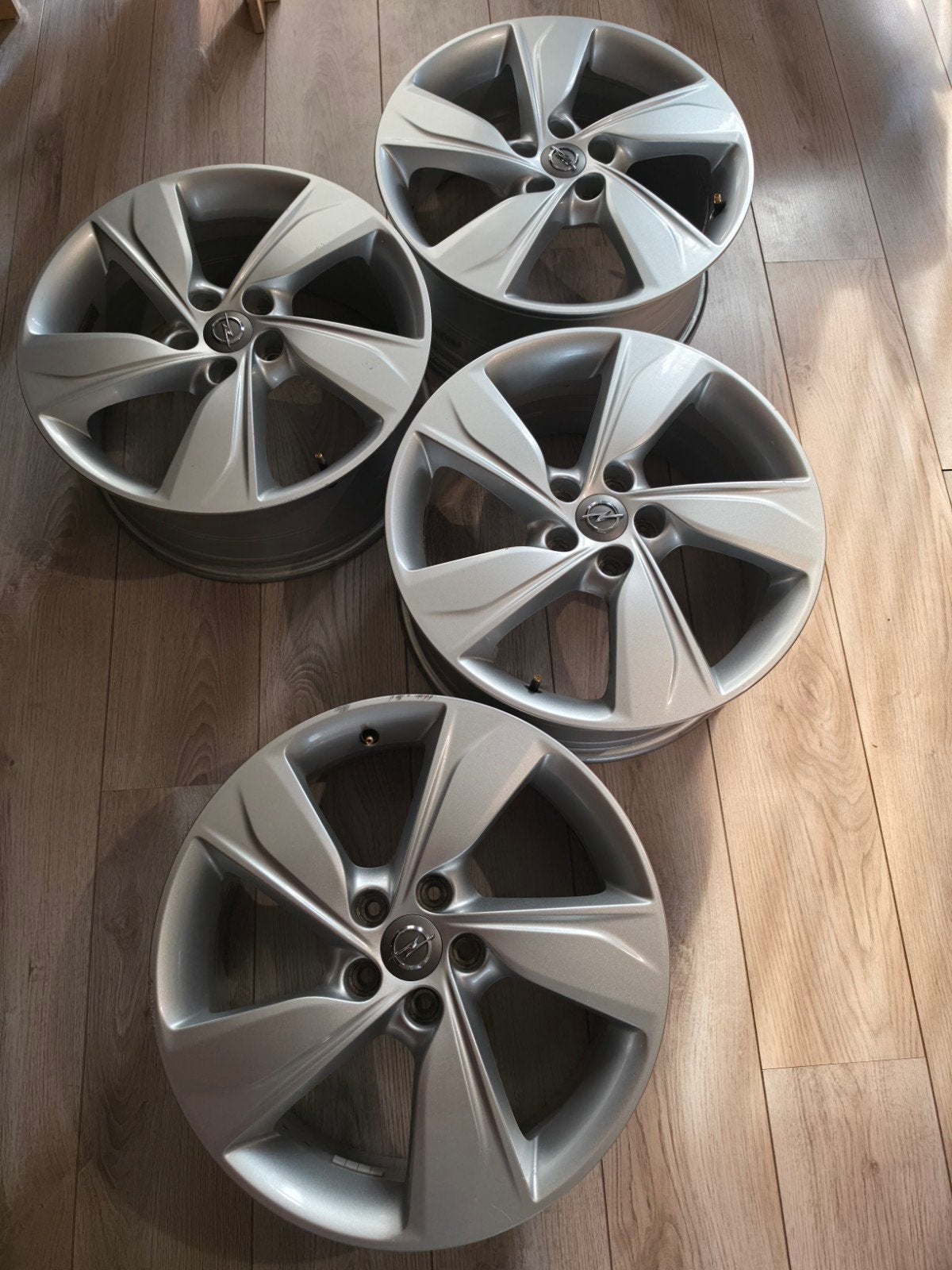 Opel Grandland velgen, 18 inch, Auto-onderdelen, Ophalen, 18 inch, Gebruikt, Velg(en)