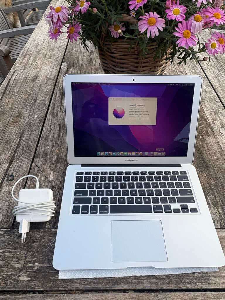 MacBook Air Early 2015 - 13 Inch - 8GB RAM - 128GB Opslag, Computers en Software, Apple Macbooks, Ophalen, Gebruikt, 2 tot 3 Ghz