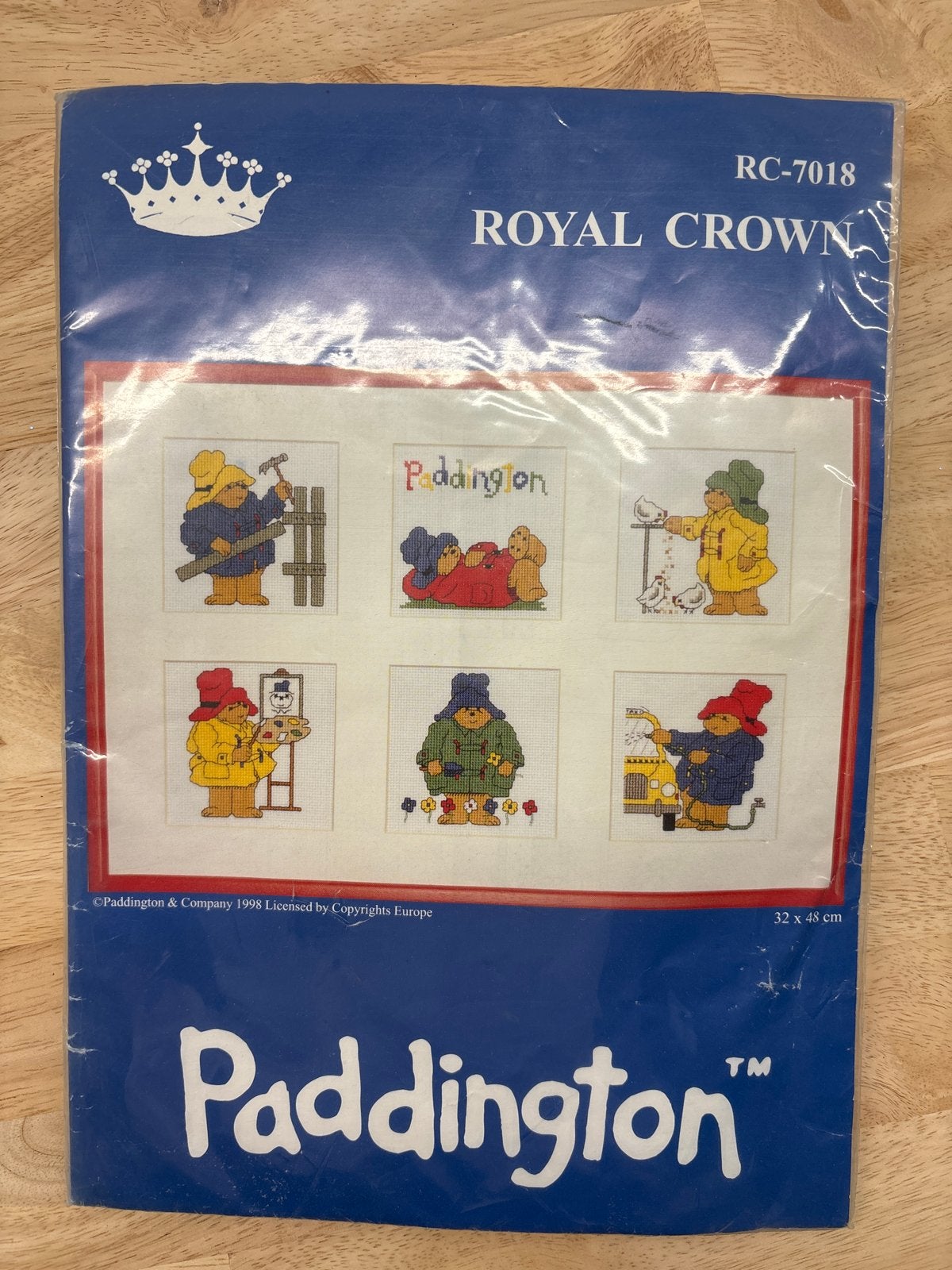 Paddington Beer Borduurpakket - Royal Crown RC-7018, Hobby en Vrije tijd, Ophalen of Verzenden, Nieuw, Handborduren, Borduurpakket