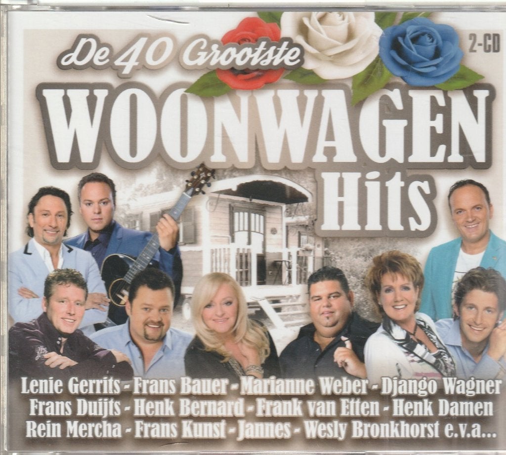 De 40 Grootste Woonwagen Hits  ( 2 cd set ), Verzenden, Zo goed als nieuw, Levenslied of Smartlap