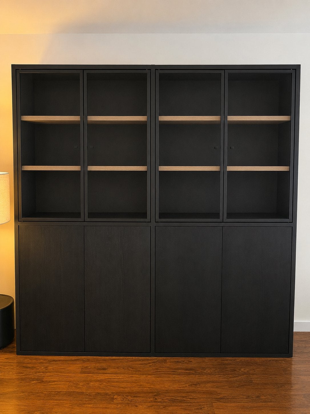 Wandkast Enzo Luca - ESTRA, Ophalen, 200 cm of meer, Eikenhout, 200 cm of meer
