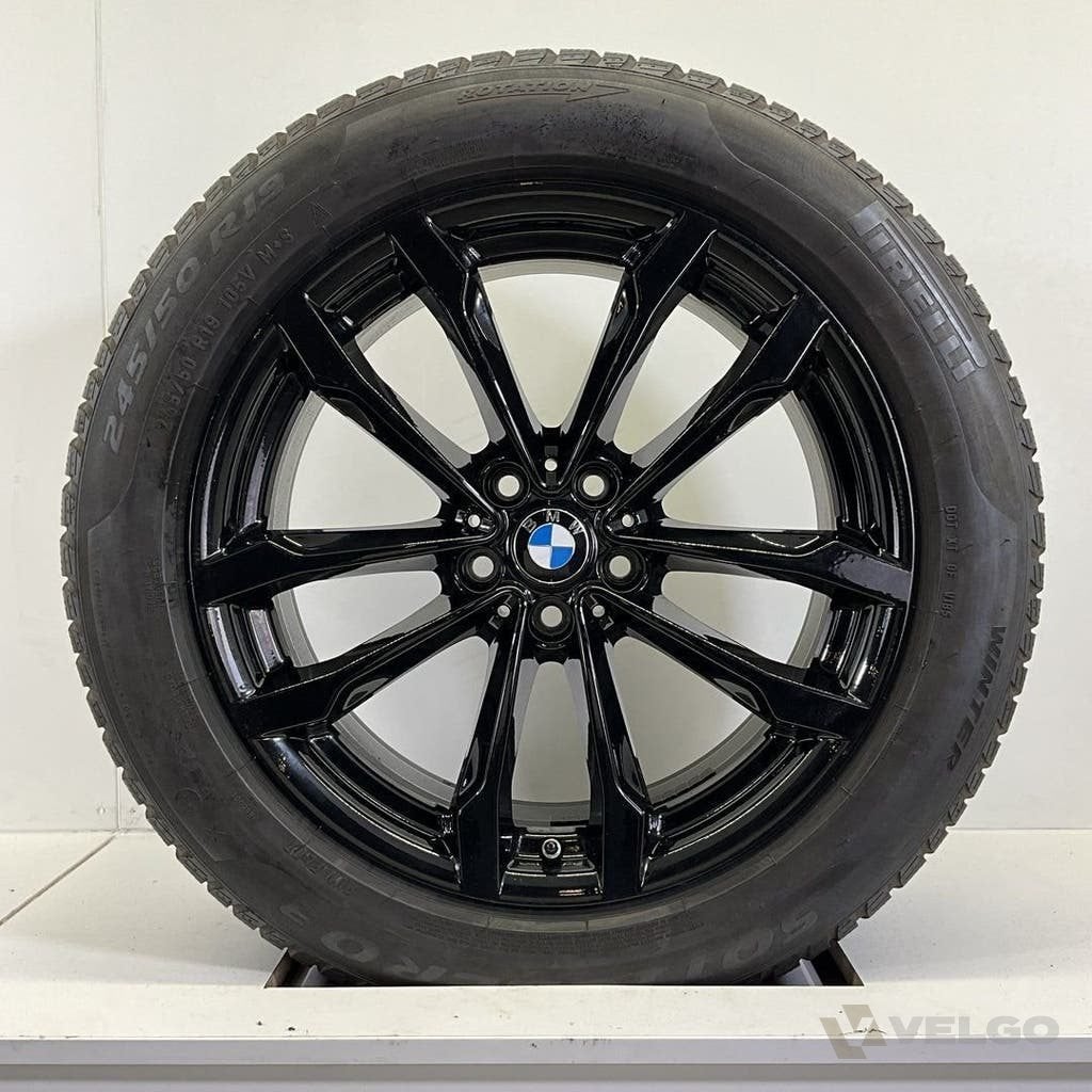 BMW X3 G01 X4 G02 SET VELGEN+WINTERBANDEN 19 INCH ORIG. 698M, 19 inch, Gebruikt, Banden en Velgen, Info@velgo.nl
