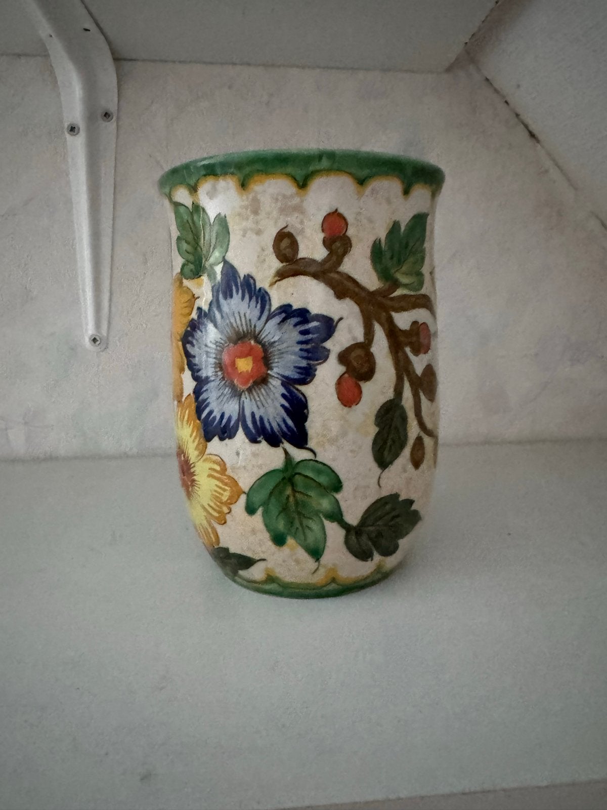 Vintage Goedewaagen Holland bloemenvaas, Ophalen of Verzenden