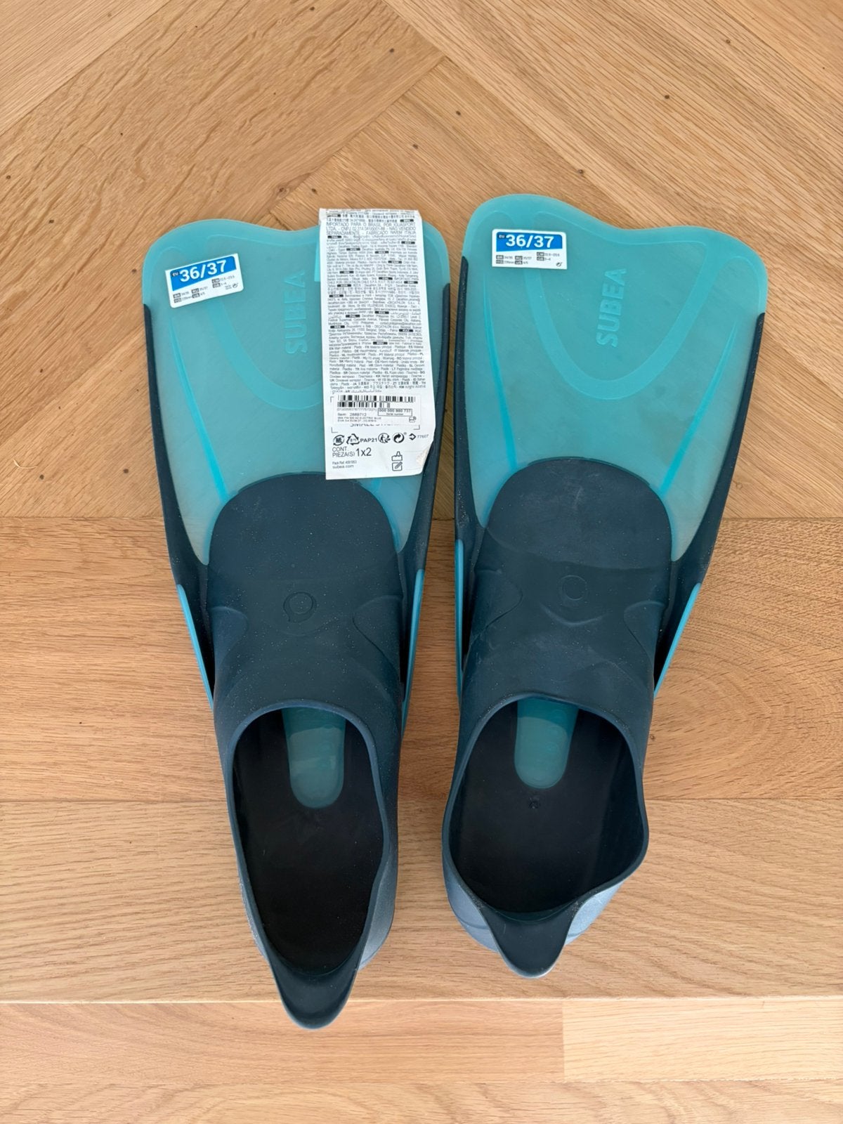 Zwemvliezen / flippers  maat 36-37 nieuw, Watersport en Boten, Ophalen of Verzenden, Nieuw, Zwem- of Duikvliezen