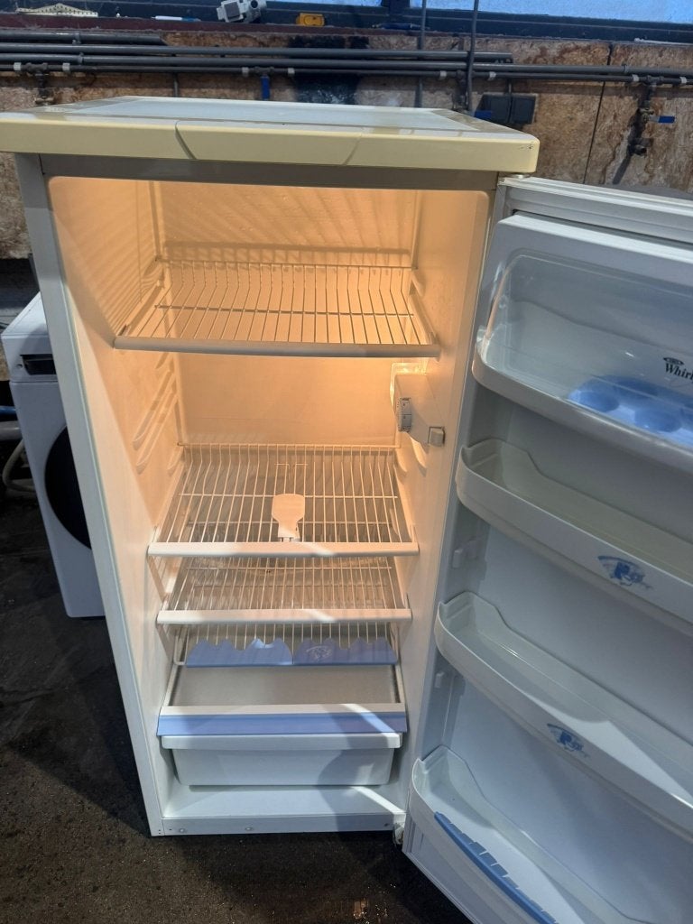 Whirlpool koelkast 140 cm hoog schoon garantie, 120 tot 140 cm, 100 tot 150 liter, Ophalen of Verzenden, 45 tot 60 cm