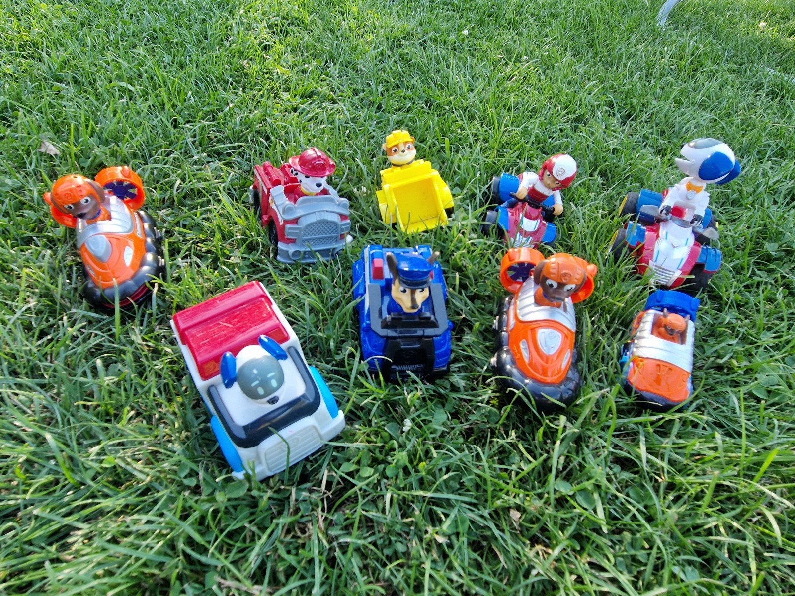 Paw Patrol voertuigen, Kinderen en Baby's, Speelgoed | Actiefiguren, Ophalen of Verzenden, Zo goed als nieuw