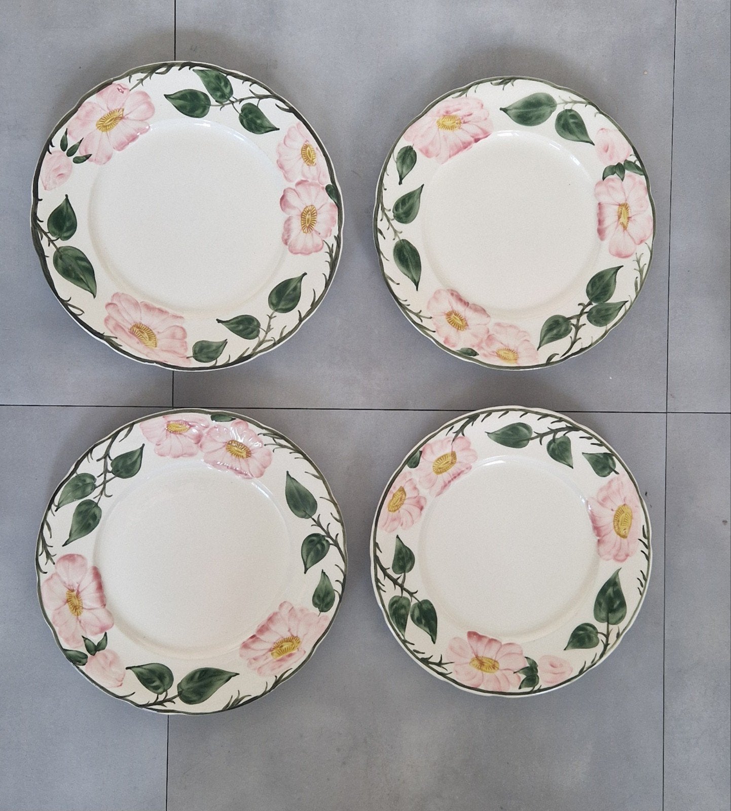 Villeroy & Boch Wild Rose Borden - 26 cm, Huis en Inrichting, Gebruikt, Villeroy & Boch, Ophalen of Verzenden, Bord(en)