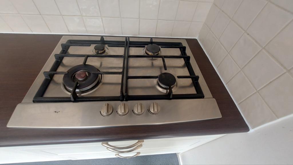 Complete keuken met apparatuur - gratis bij zelf verwijderen, Gebruikt, Wit, Enkelwandige keuken, Ophalen of Verzenden