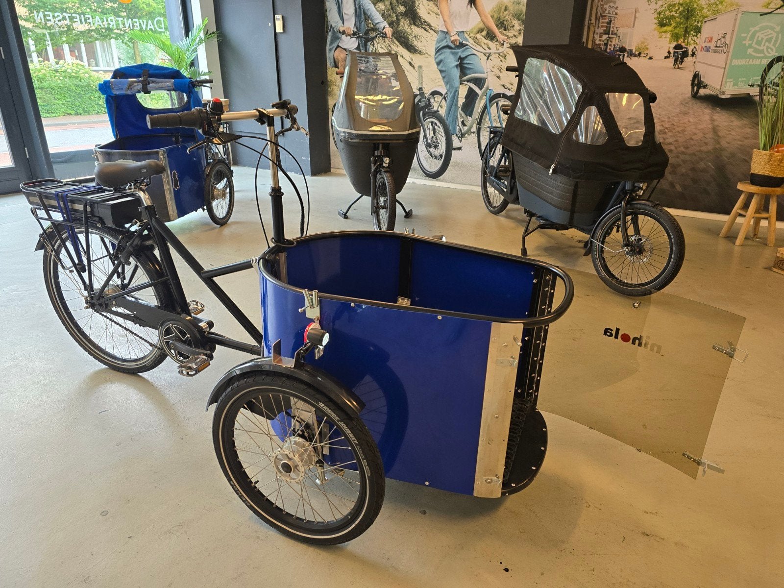 Nieuw Elektrische Nihola Dog Middenmotor 576W GARANTIE SN8🥇, Fietsen en Brommers, Fietsen | Bakfietsen, Ophalen of Verzenden
