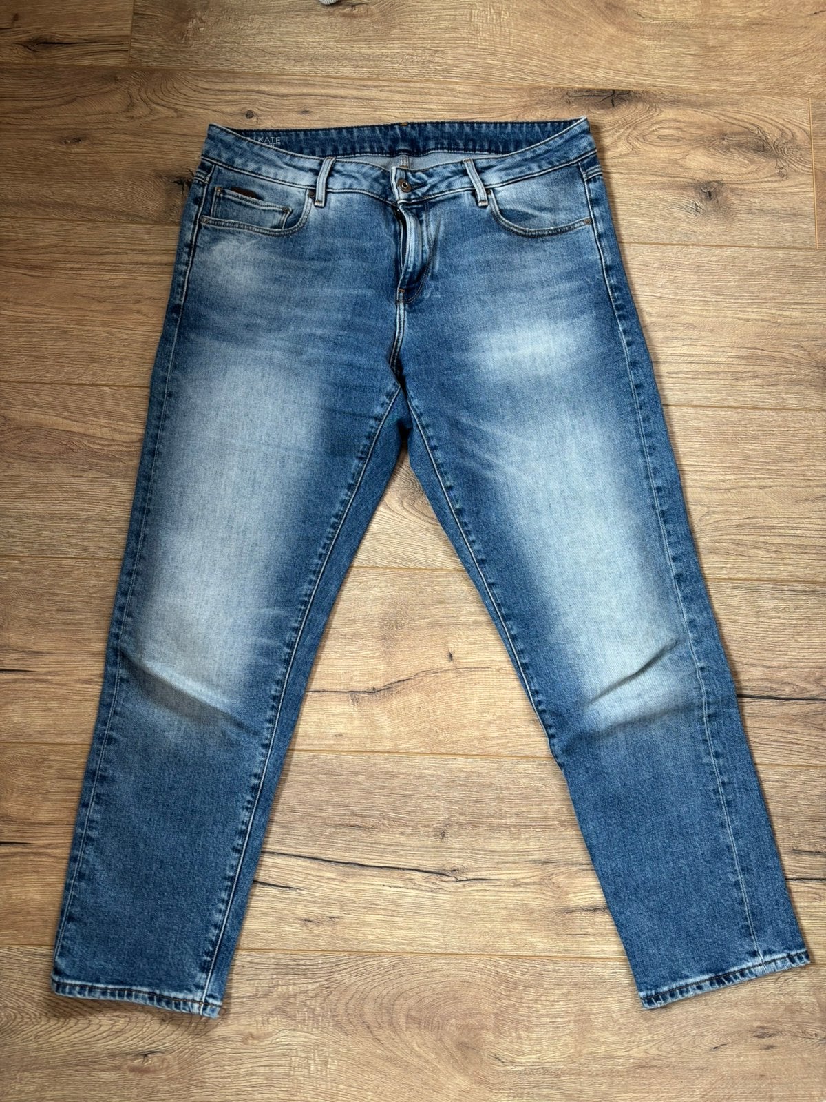 G-STAR Raw boyfriend Kate jeans vintage azure W30 L32 ZGAN, Ophalen of Verzenden, Zo goed als nieuw, Blauw, W30 - W32 (confectie 38/40)