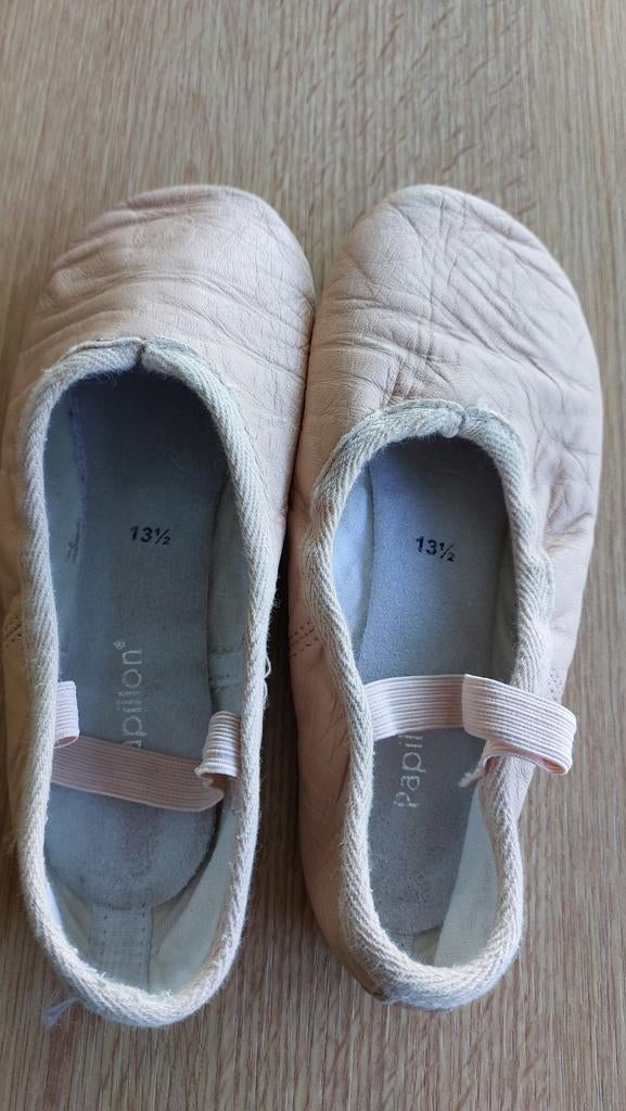 Roze Papillon balletschoenen maat 13.5, Ophalen, Zo goed als nieuw